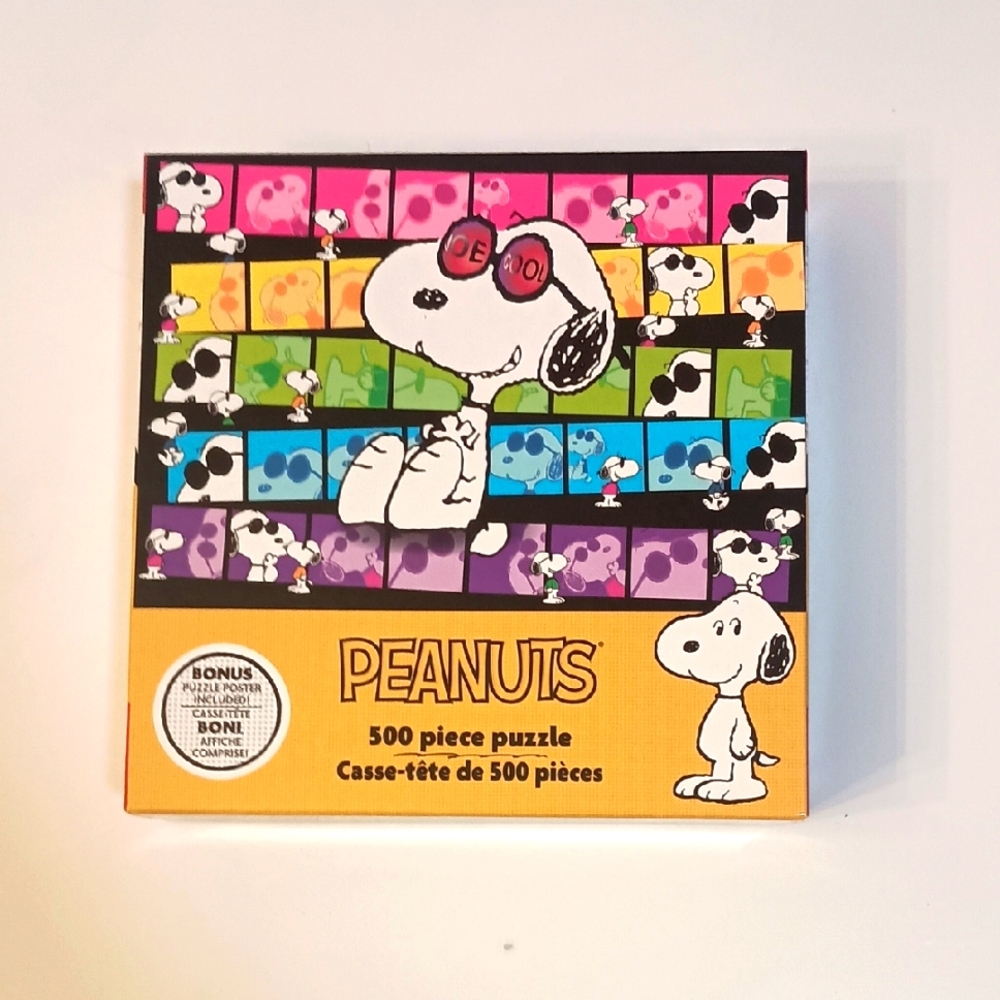 USED 1X SNOOPY/PEANUTS 500 PIECE PUZZLE 🧩